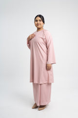 Patawali Baju Kurung Riau - Soft Pink