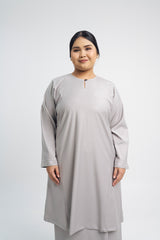 Patawali Baju Kurung Riau - Ash Grey