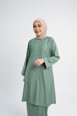 Patawali Baju Kurung Riau - Grass Green