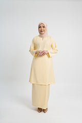Patawali Baju Kurung Riau - Kuning Langsat