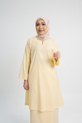 Patawali Baju Kurung Riau - Kuning Langsat
