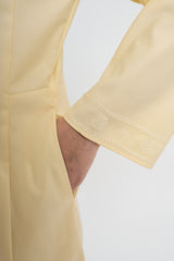 Patawali Baju Kurung Riau - Kuning Langsat