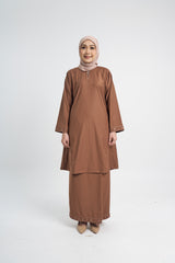 Patawali Baju Kurung Riau - Coffee Brown