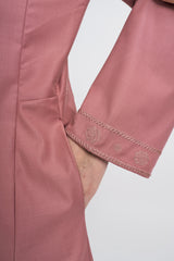 Patawali Baju Kurung Riau - Smokey Pink