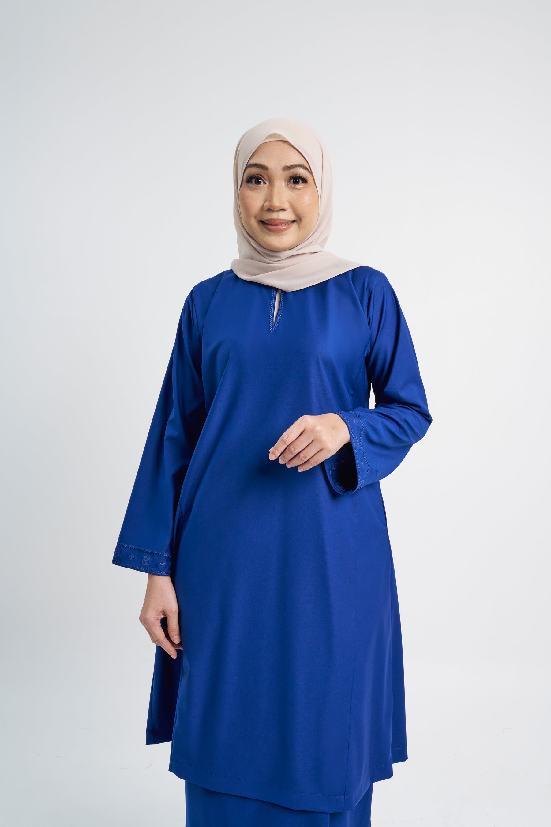 Patawali Baju Kurung Riau - Royal Blue