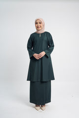 Patawali Baju Kurung Riau - Deep Green
