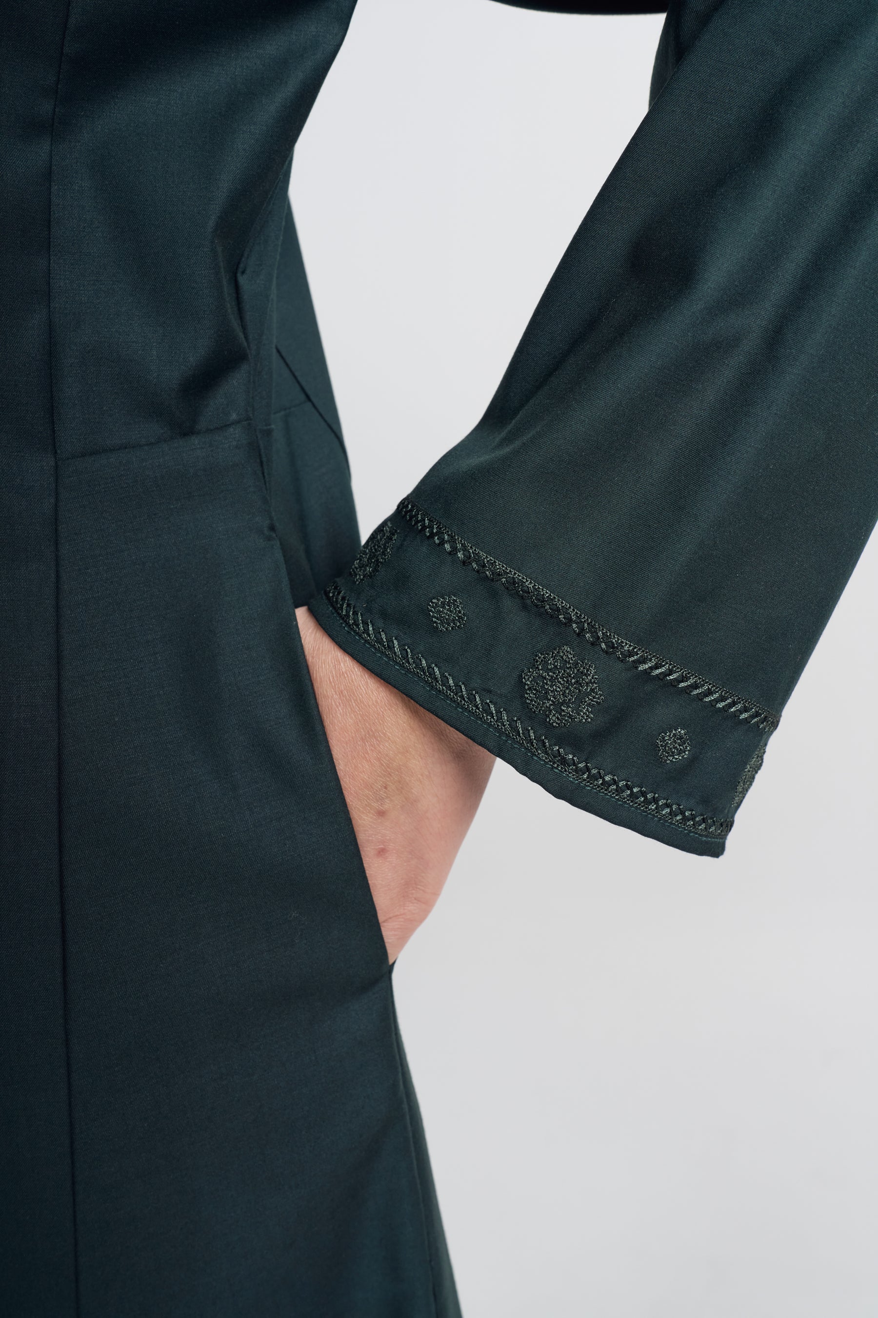 Patawali Baju Kurung Riau - Deep Green