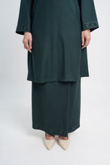 Patawali Baju Kurung Riau - Deep Green