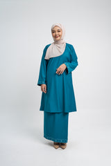 Patawali Baju Kurung Riau - Turquoise
