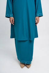 Patawali Baju Kurung Riau - Turquoise