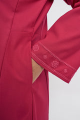 Patawali Baju Kurung Riau - Rose Red