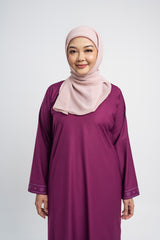 Patawali Baju Kurung Riau - Purple Manggis