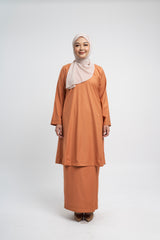 Patawali Baju Kurung Riau - Apricot