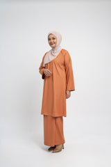 Patawali Baju Kurung Riau - Apricot