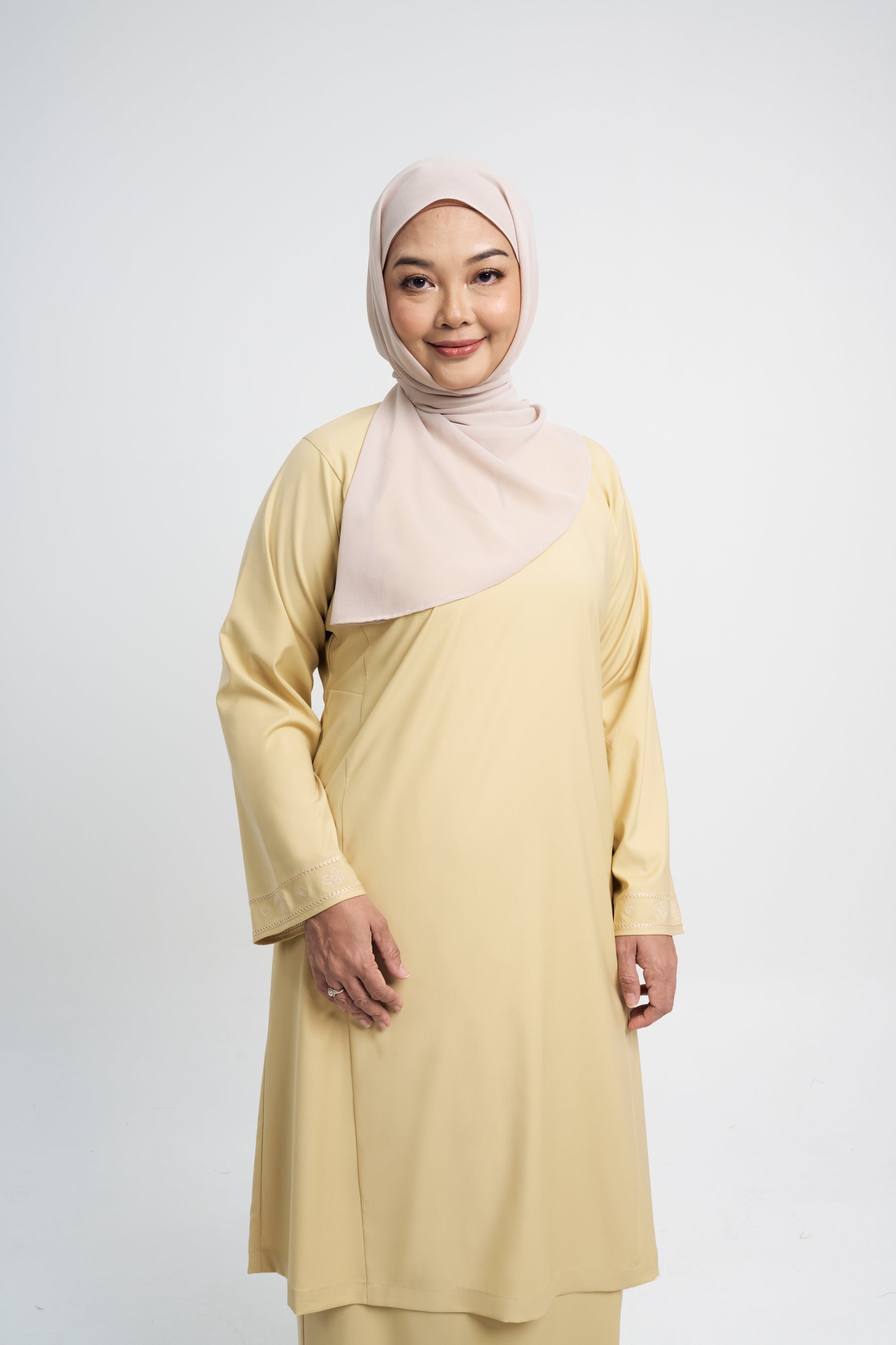 Patawali Baju Kurung Riau - Buttermilk