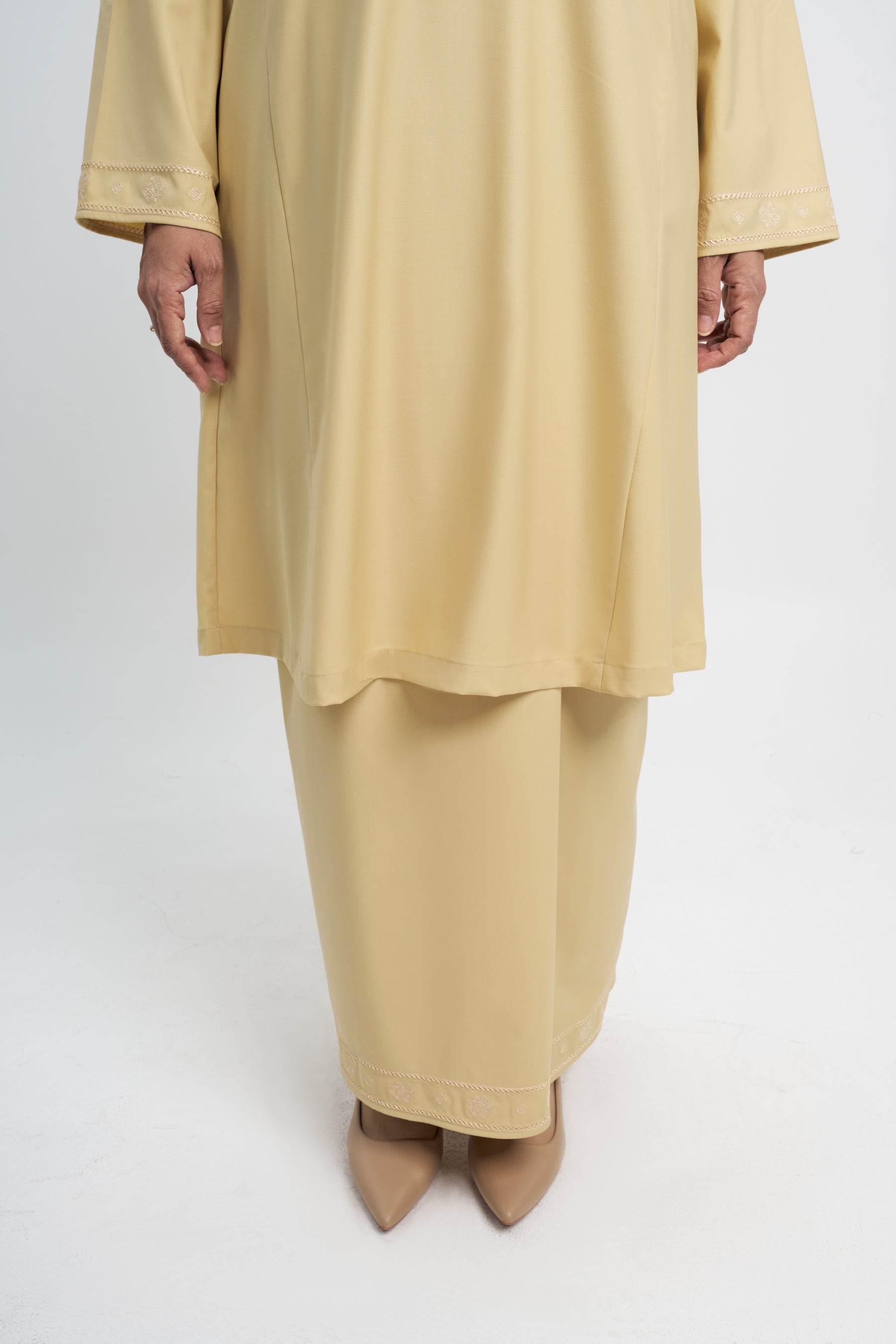 Patawali Baju Kurung Riau - Buttermilk