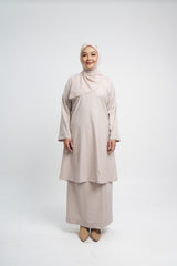 Patawali Baju Kurung Riau - Light Taupe