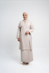 Patawali Baju Kurung Riau - Light Taupe