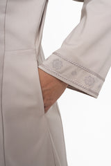 Patawali Baju Kurung Riau - Light Taupe