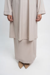 Patawali Baju Kurung Riau - Light Taupe