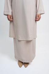 Patawali Baju Kurung Riau - Light Taupe