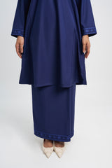 Patawali Baju Kurung Riau - Dark Navy