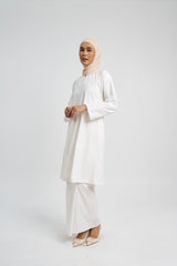 Patawali Baju Kurung Riau - Antique White