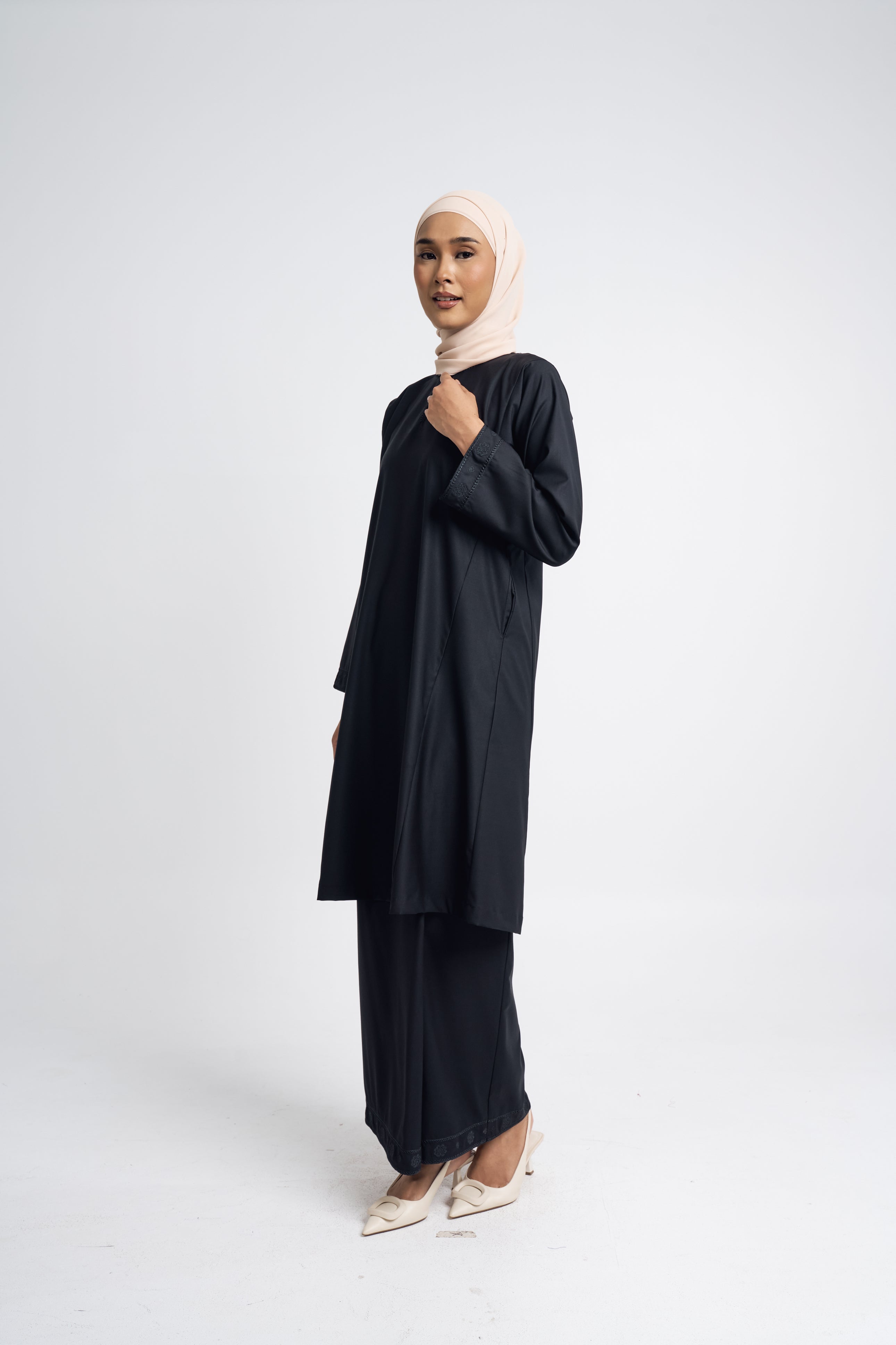 Patawali Baju Kurung Riau - Opal Black
