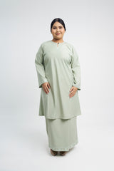 Patawali Baju Kurung Riau - Mint Green