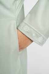 Patawali Baju Kurung Riau - Mint Green