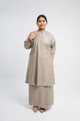 Patawali Baju Kurung Riau - Light Olive