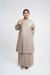 Patawali Baju Kurung Riau - Light Olive