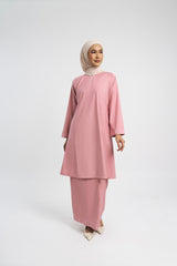 Patawali Baju Kurung Riau - Dusty Pink