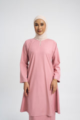 Patawali Baju Kurung Riau - Dusty Pink