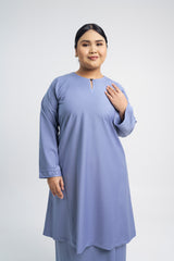 Patawali Baju Kurung Riau - Stone Blue