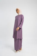 Patawali Baju Kurung Riau - Dusty Lilac
