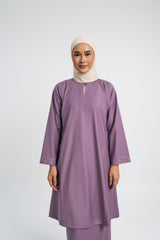 Patawali Baju Kurung Riau - Dusty Lilac