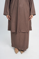 Patawali Baju Kurung Riau - Espresso