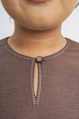 Patawali Baju Kurung Riau - Espresso