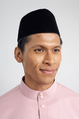 Patawali Classic Fit Baju Melayu Cekak Musang - Soft Pink