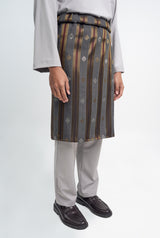 Patawali Classic Fit Baju Melayu Cekak Musang - Ash Grey
