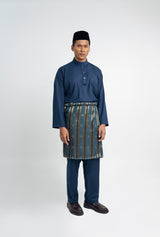Patawali Classic Fit Baju Melayu Cekak Musang - Royal Blue