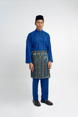 Patawali Classic Fit Baju Melayu Cekak Musang - Royal Blue