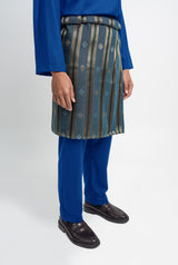Patawali Classic Fit Baju Melayu Cekak Musang - Royal Blue