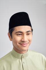 Patawali Classic Fit Baju Melayu Cekak Musang - Honeydew