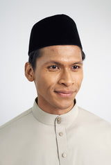 Patawali Classic Fit Baju Melayu Cekak Musang - Light Taupe