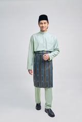 Patawali Classic Fit Baju Melayu Cekak Musang - Mint Green