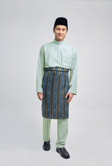 Patawali Classic Fit Baju Melayu Cekak Musang - Mint Green