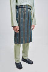 Patawali Classic Fit Baju Melayu Cekak Musang - Mint Green