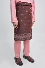 Patawali Classic Fit Baju Melayu Cekak Musang - Dusty Pink